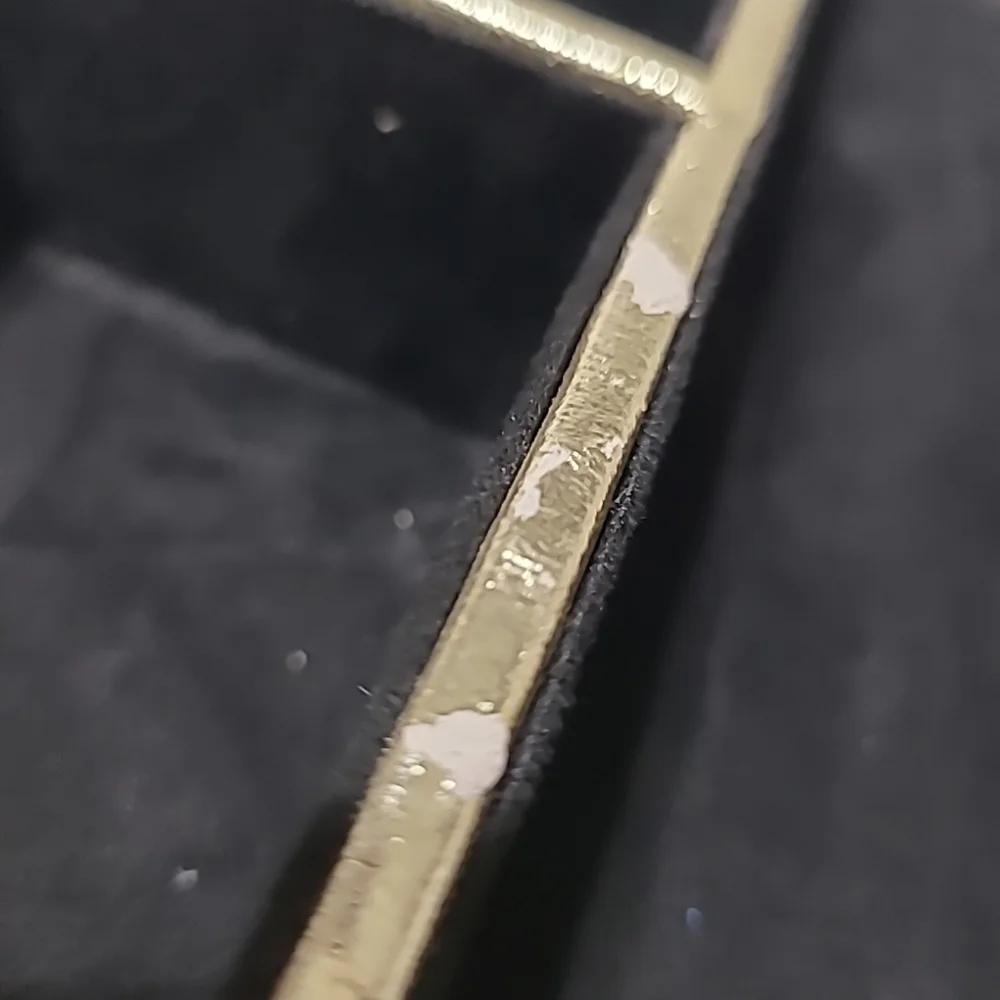 Restoration Hardware RH teen metallic compartment tray 12x6